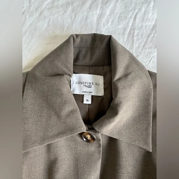 Josephine HJ x NA-KD Skirt Set - Tan/Gray